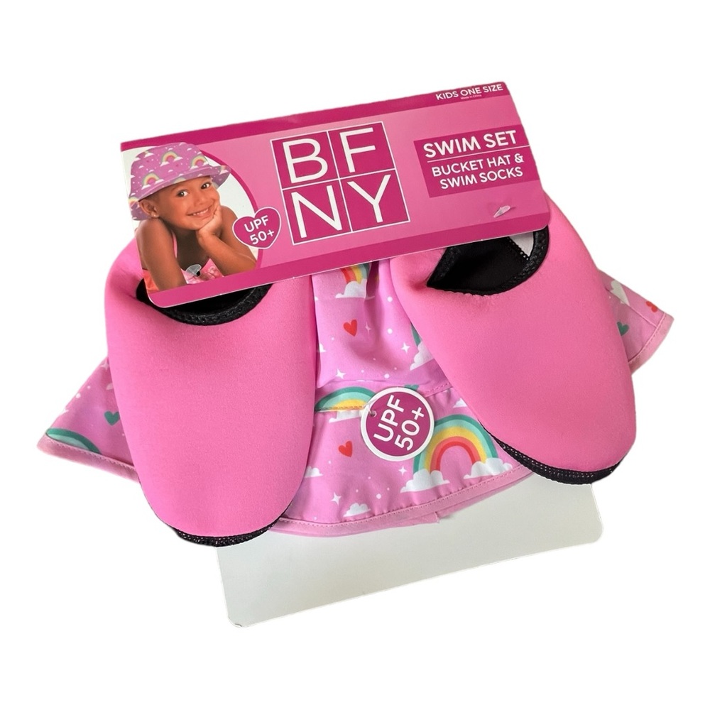 BFNY - Swim Set - Bucket Hat w/ Socks - Size Kids One Size